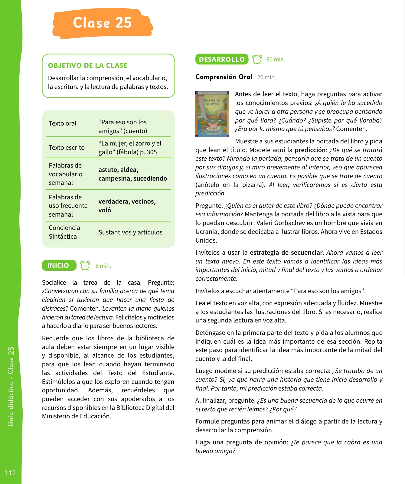 Página 113 de Lenguaje y Comunicación – Segundo Básico – Texto del Estudiante MINEDUC – Descargar PDF · 2024