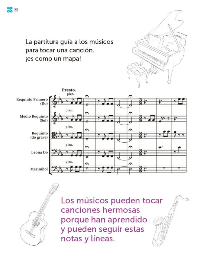 Página 61 de Múltiples lenguajes. Libro de Educación Primaria Grado 1° Ciclo Escolar 2025 - 2026