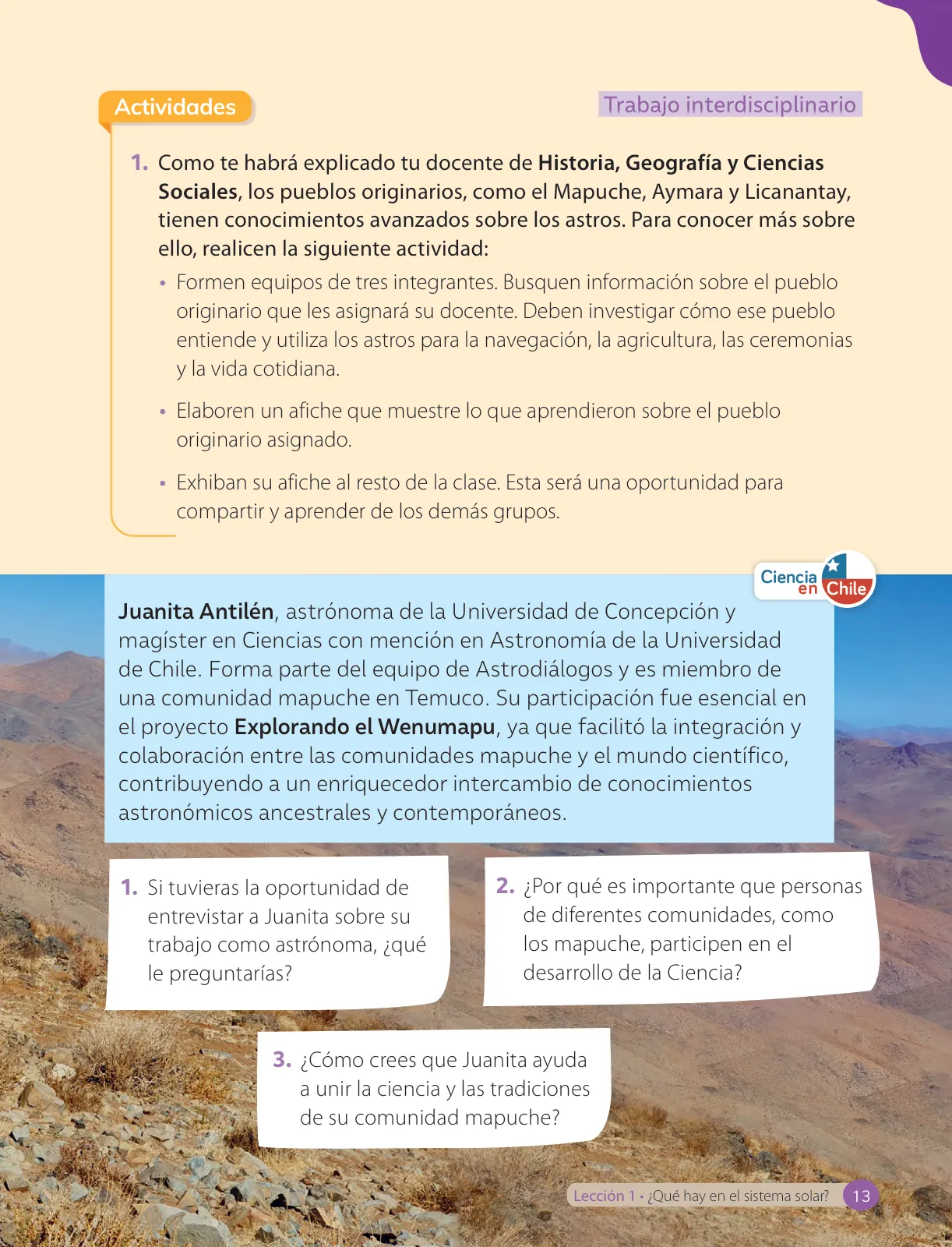 Página 15 de Ciencias Naturales – Tercero Básico | Texto del Estudiante MINEDUC – Descargar PDF · 2024