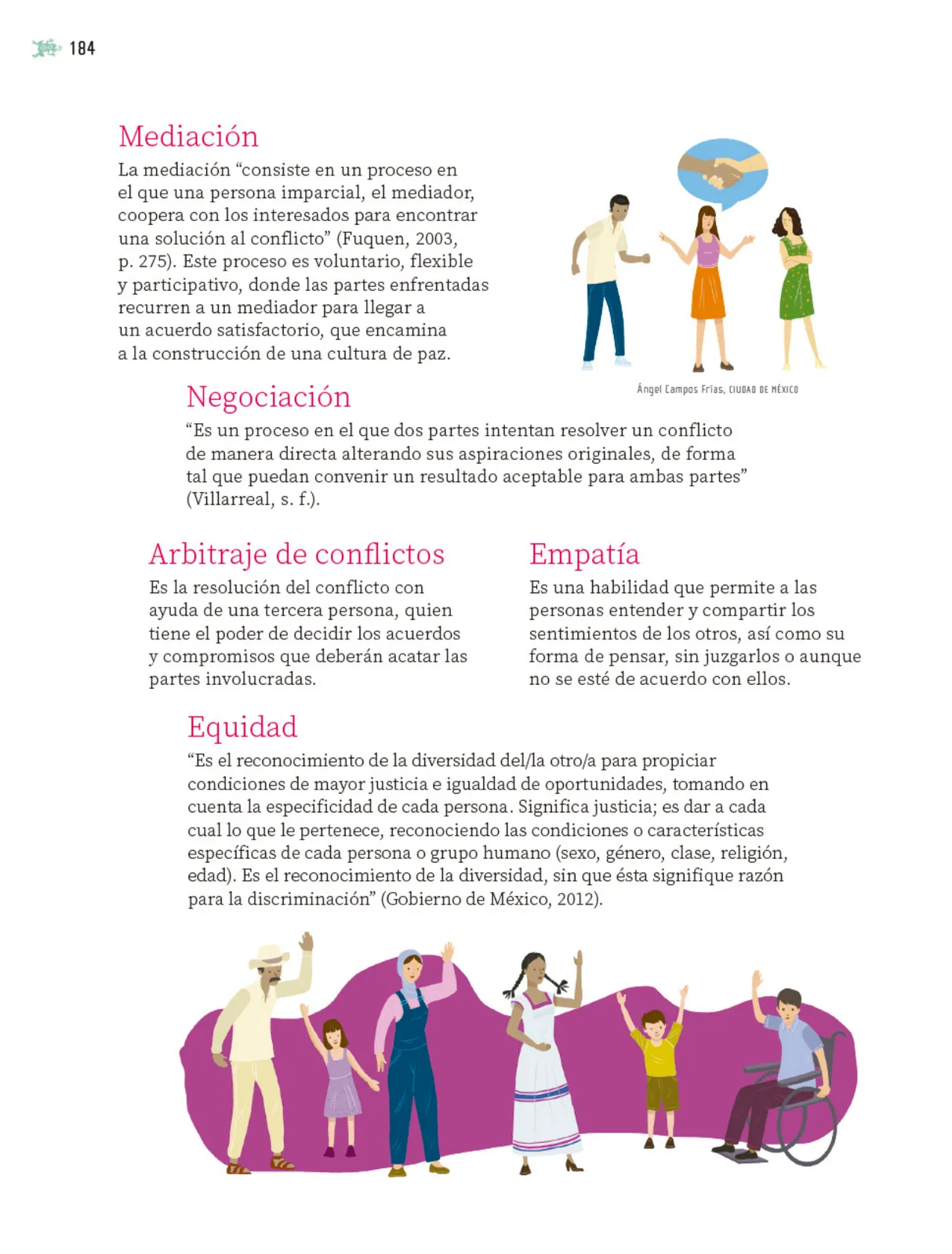 Página 185 de Nuestros saberes: Libro para alumnos, maestros y familia. Libro de Educación Primaria Grado 5° Ciclo Escolar 2025 - 2026