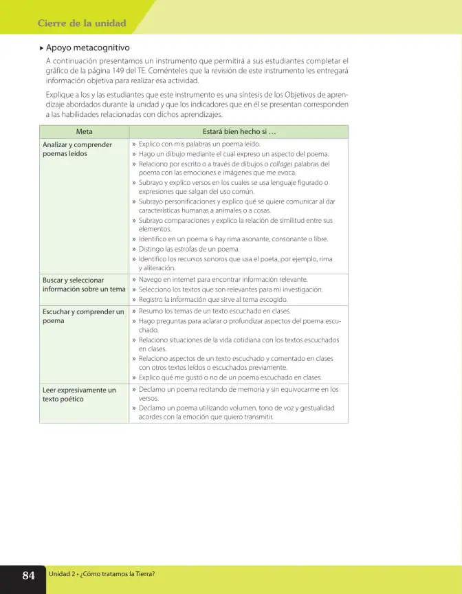 Página 171 de Lenguaje y Comunicación – Quinto Básico | Texto del Estudiante MINEDUC – Descargar PDF · 2024