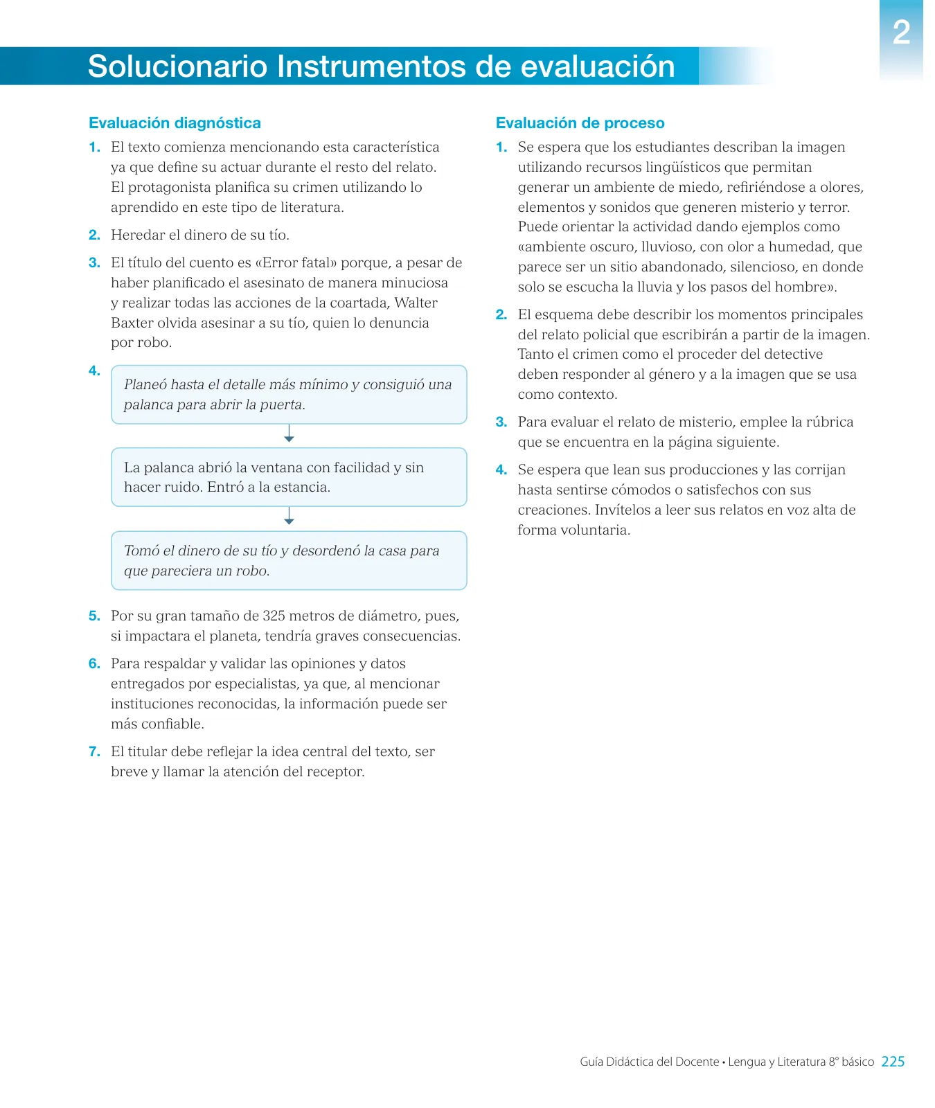 Miniatura página 227 de Lengua y Literatura – Octavo Básico | Texto del Estudiante MINEDUC – Descargar PDF · 2024