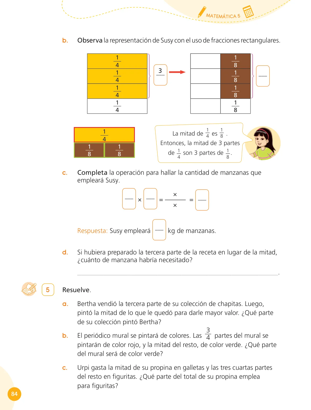Miniatura página 86 de Cuadernillo de Matemática 5, quinto grado de Primaria ﻿ · 2023