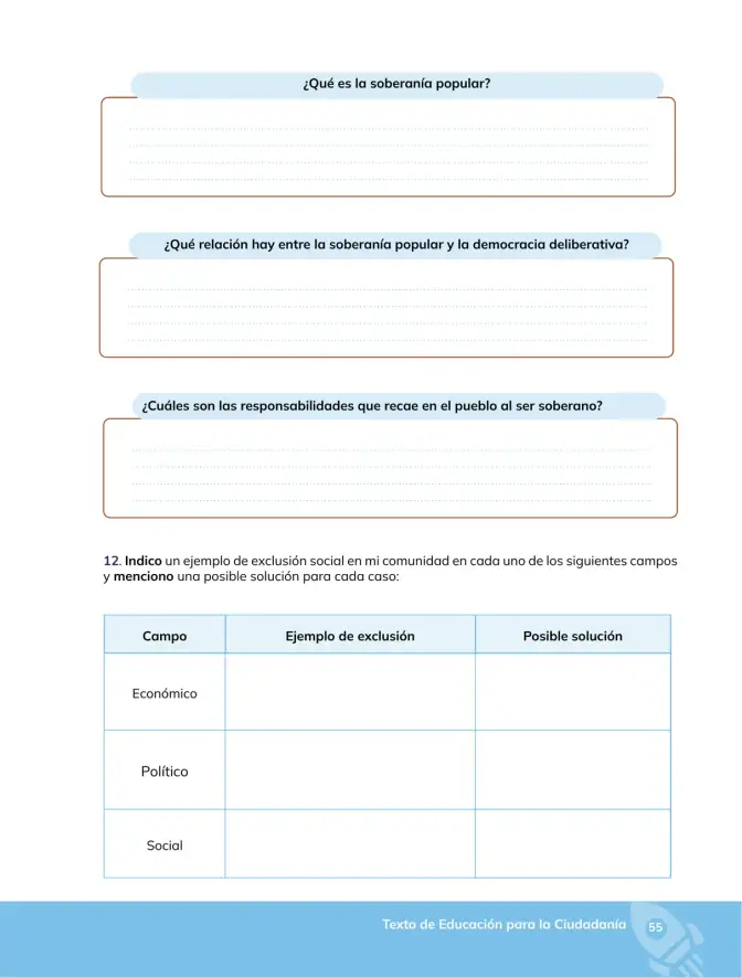 Página 56 de Educacion Ciudadania 2° · Bgu 2 Educacion Ciudadania 2024 · 2024