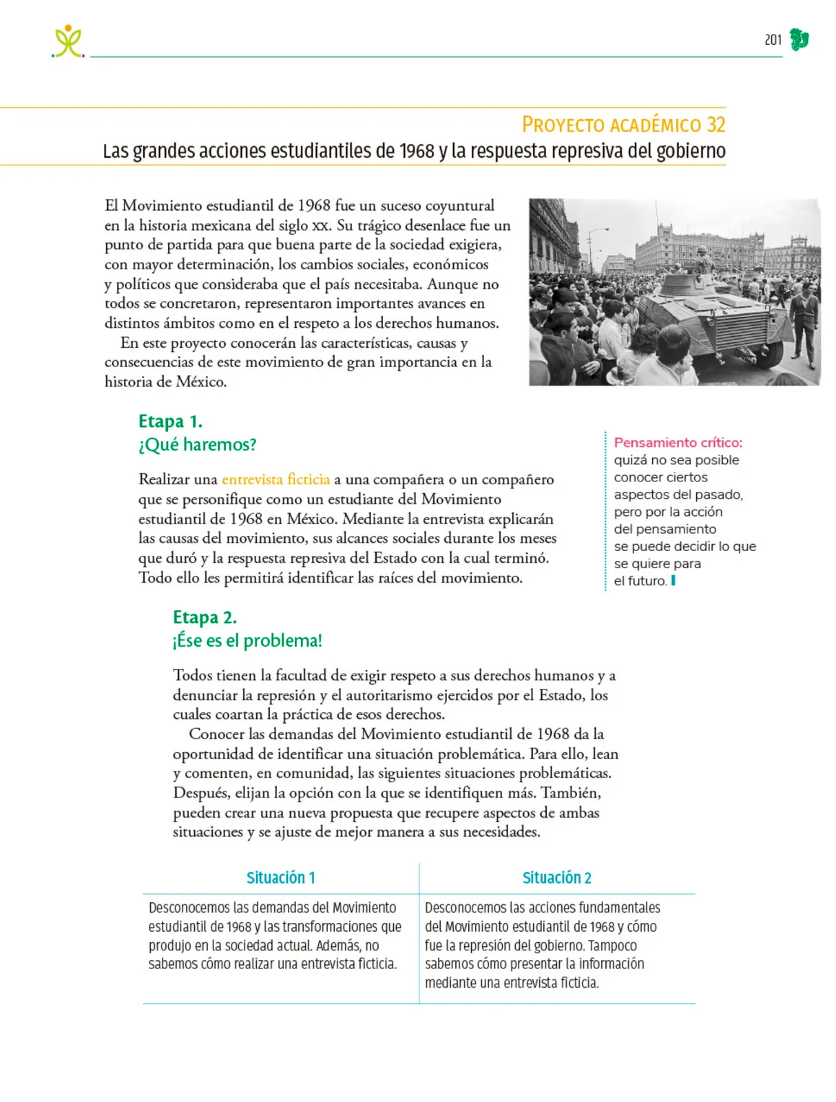 Miniatura página 202 de Colección Sk´asolil. Nuestro libro de Proyectos.  Tomo III.  Libro de Educación Telesecundaria Grado 2°  Ciclo Escolar 2025 - 2026