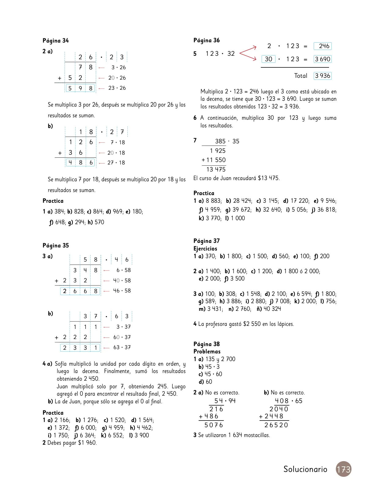 Página 174 de Sumo Primero – Quinto Básico | Texto del Estudiante MINEDUC – Descargar PDF · 2024