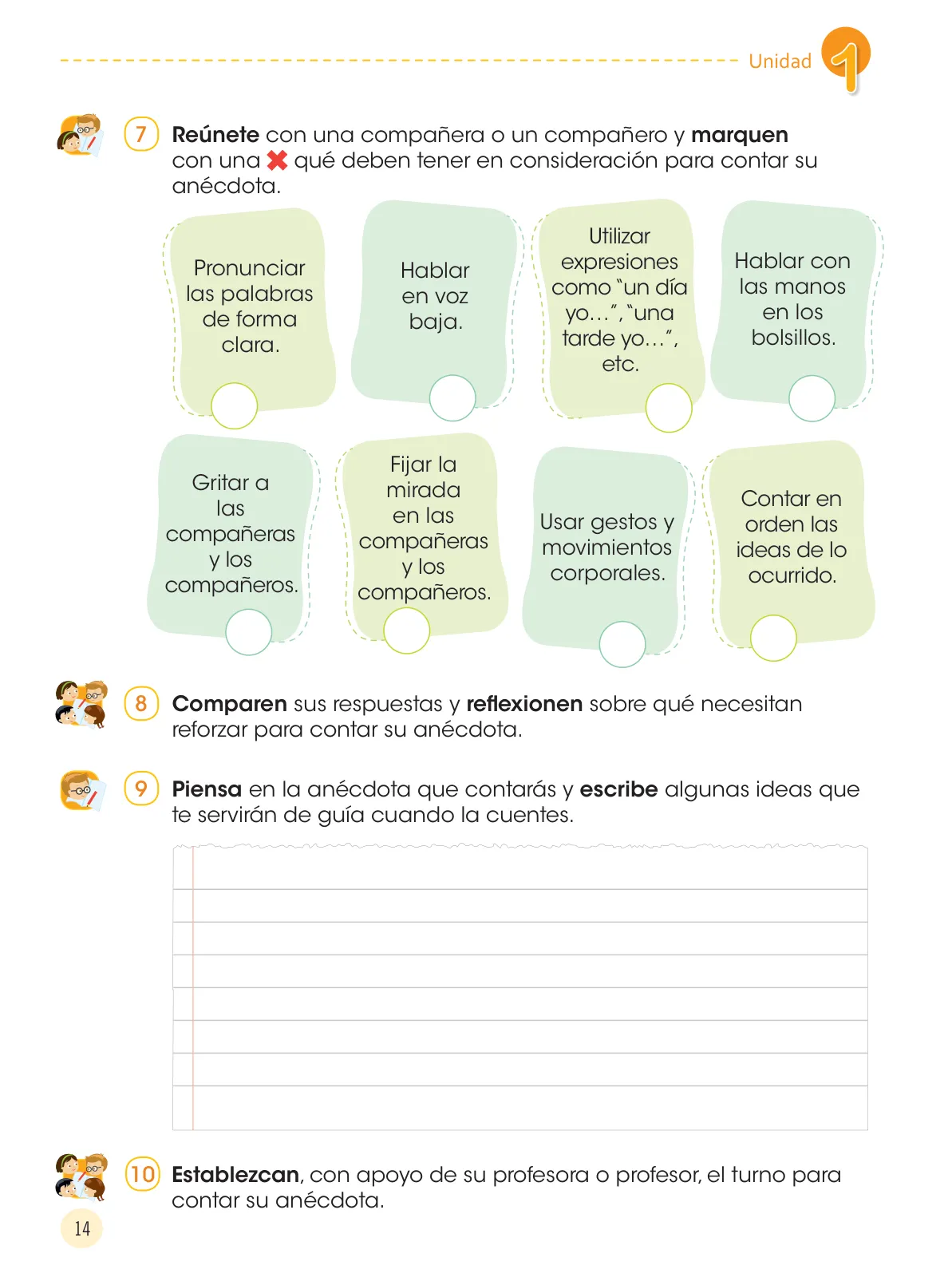 Miniatura página 16 de Comunicación 3 : cuaderno de trabajo para tercer grado de Educación Primaria 2019 · 2019