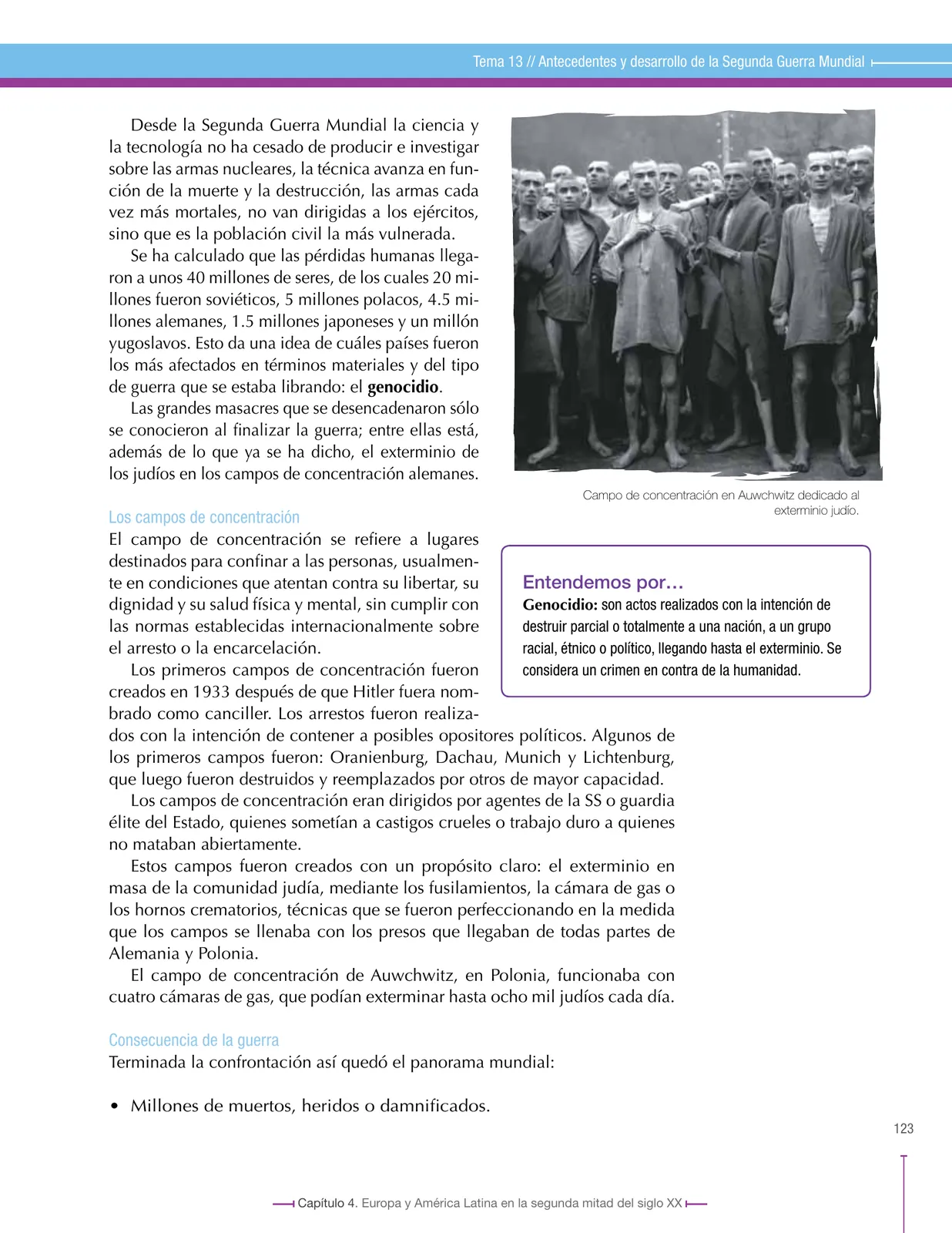 Página 123 de Ciencias Sociales 9° · Secundaria Activa