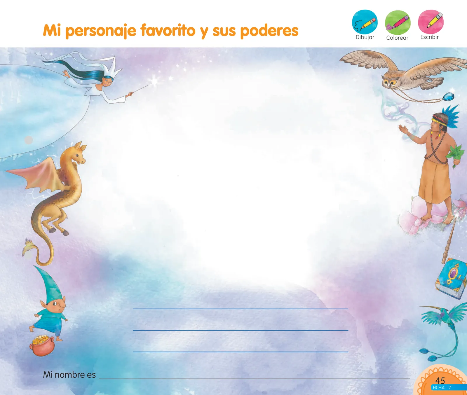 Miniatura página 47 de Aprendemos jugando : cuaderno de trabajo para niños y niñas de 4 años · 2017