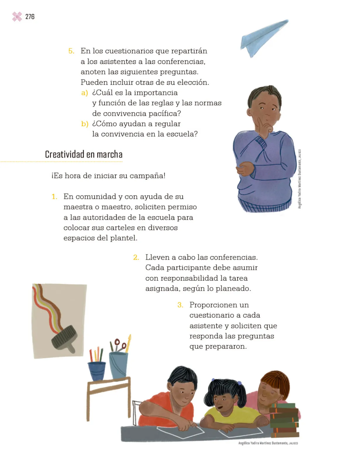 Página 279 de Proyectos Escolares.   Libro de Educación Primaria Grado 3°  Ciclo Escolar 2025 - 2026
