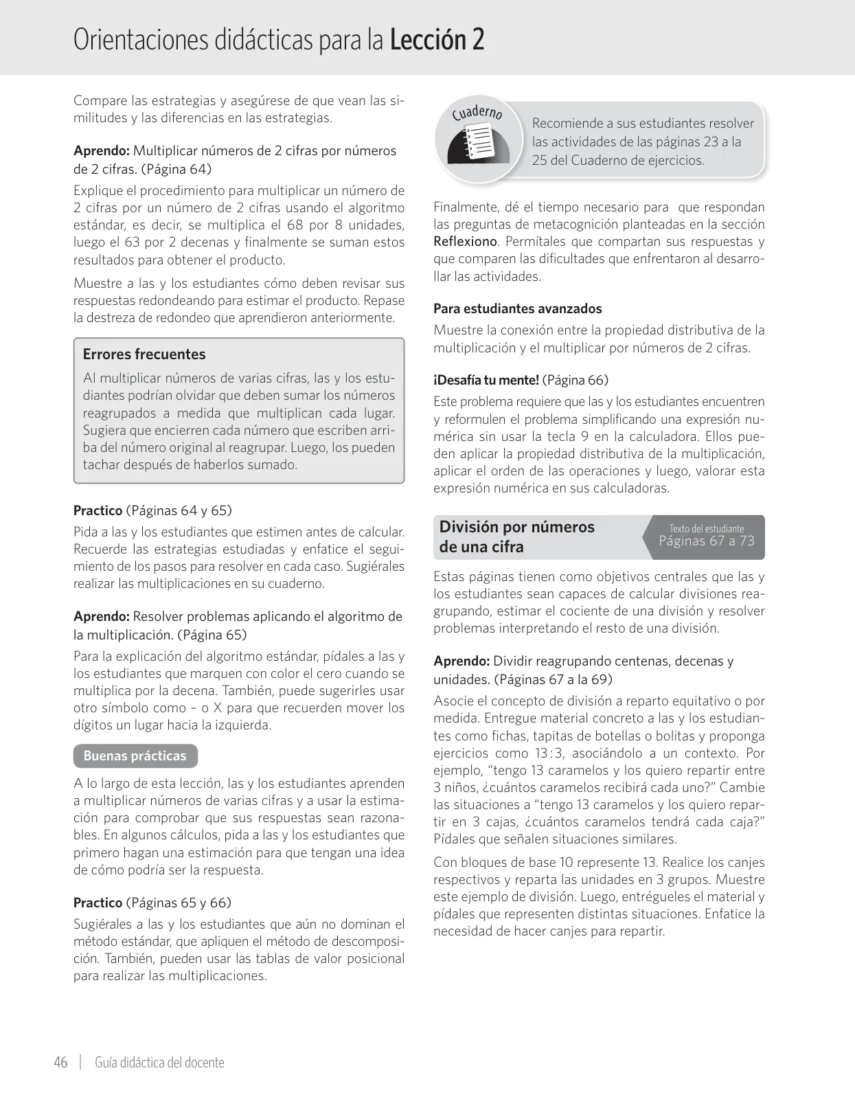 Página 52 de Matemática – Quinto Básico | Texto del Estudiante MINEDUC – Descargar PDF · 2024