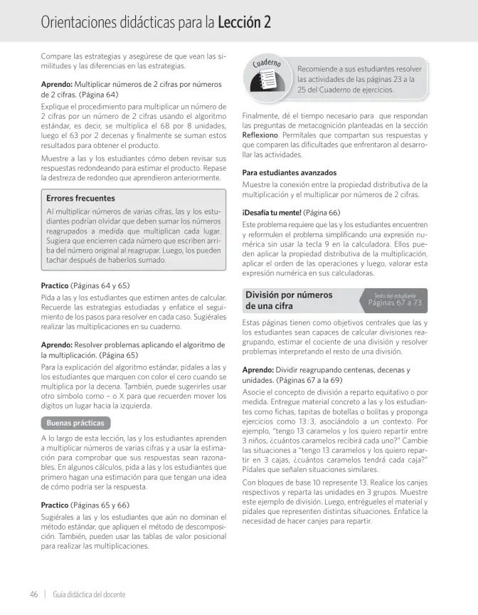 Página 52 de Matemática – Quinto Básico | Texto del Estudiante MINEDUC – Descargar PDF · 2024