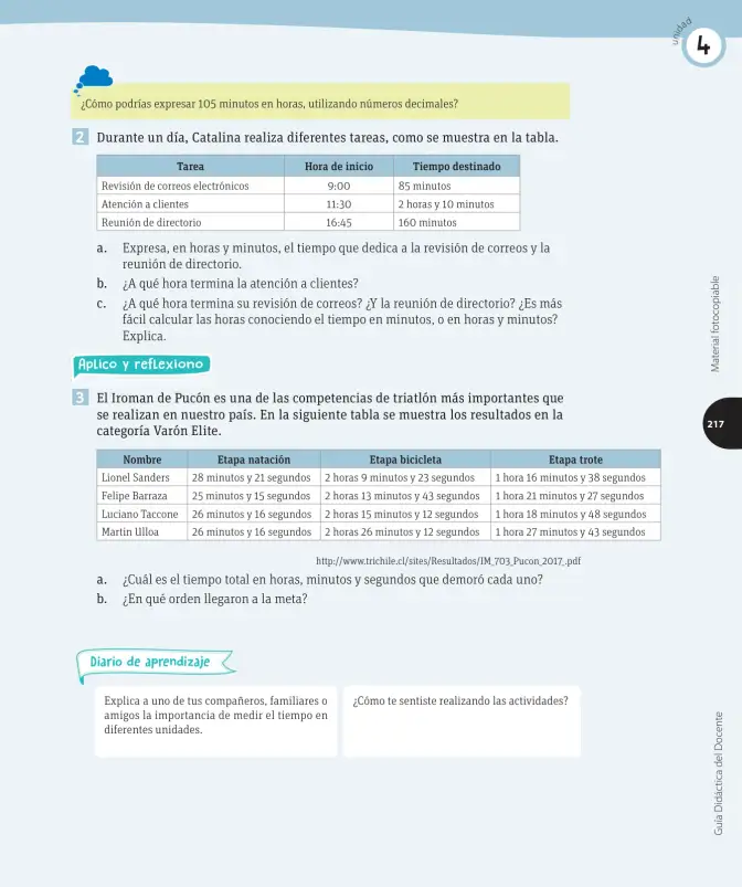 Página 138 de Matemática – Cuarto Básico | Texto del Estudiante MINEDUC – Descargar PDF · 2024