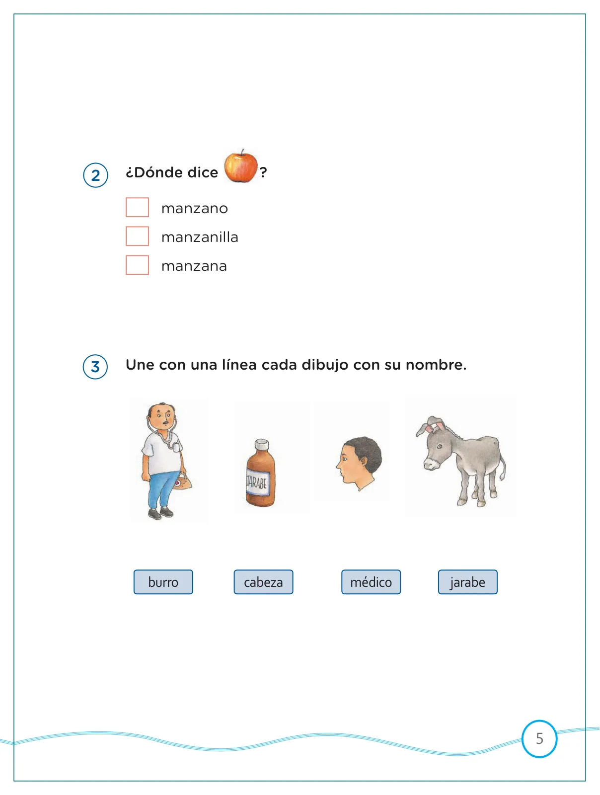 Miniatura página 5 de Kit de evaluación Entrada 2 Demostrando lo que aprendimos : Comunicación, primer trimestre, ﻿Segundo grado - Primaria · 2019