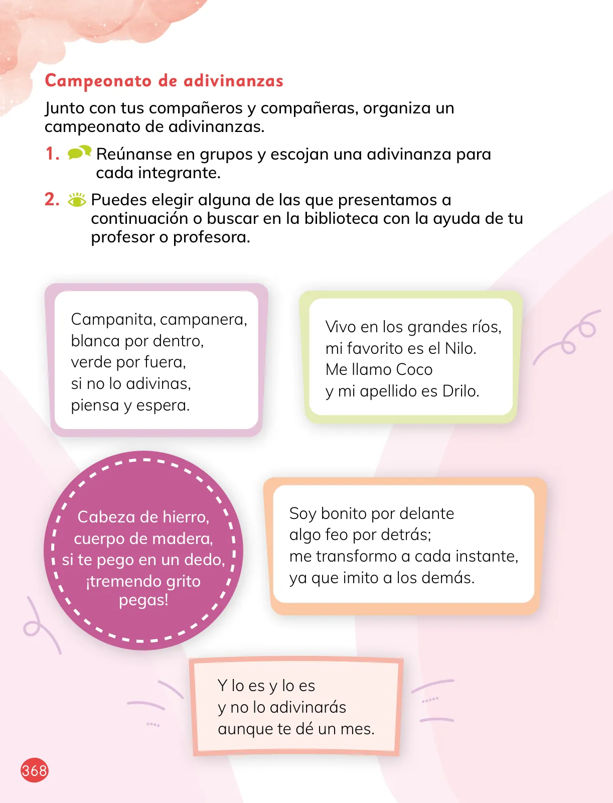 Miniatura página 98 de Lenguaje y Comunicación – Primero Básico | Texto del Estudiante MINEDUC – Descargar PDF · 2024