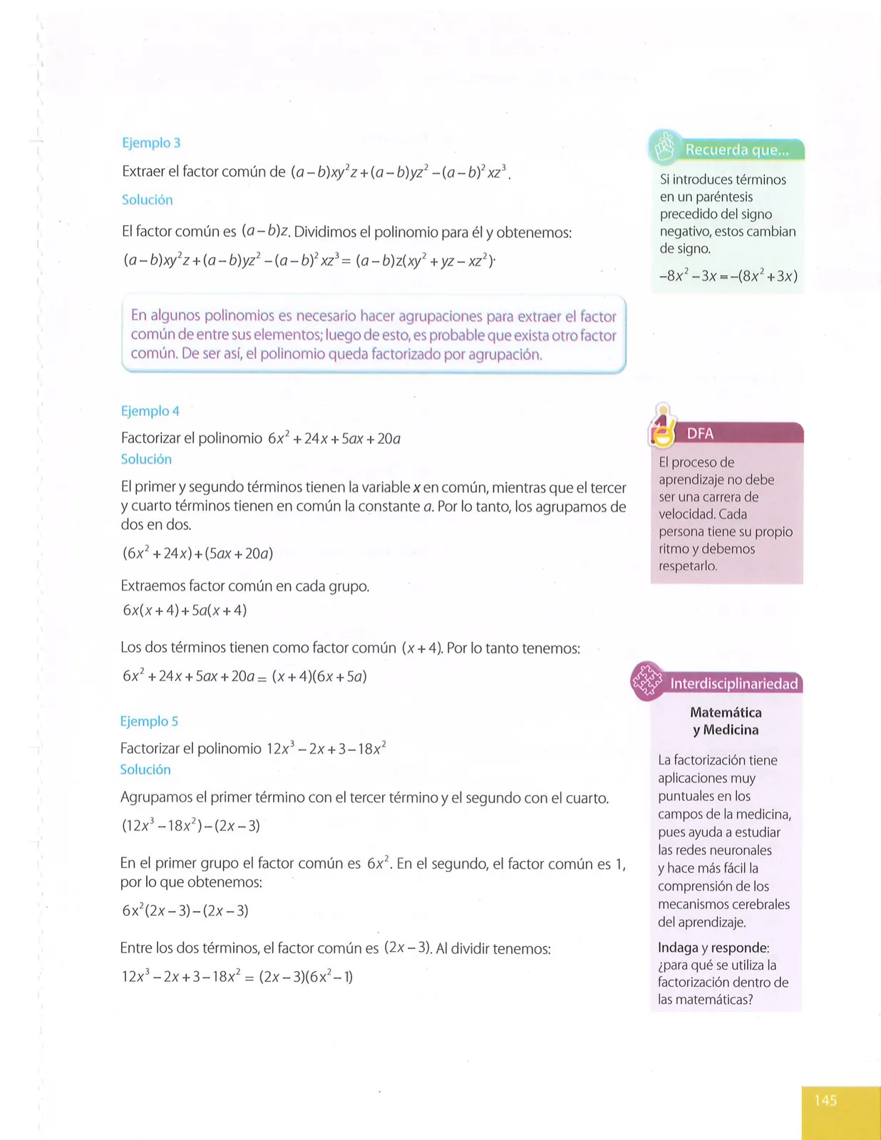 Página 145 de Matematica · 9 EGB · 2025