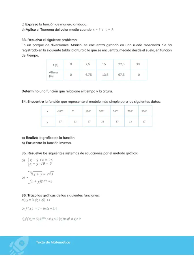 Página 31 de Matematica 1° · Bgu 1 Matematica 2024 · 2024