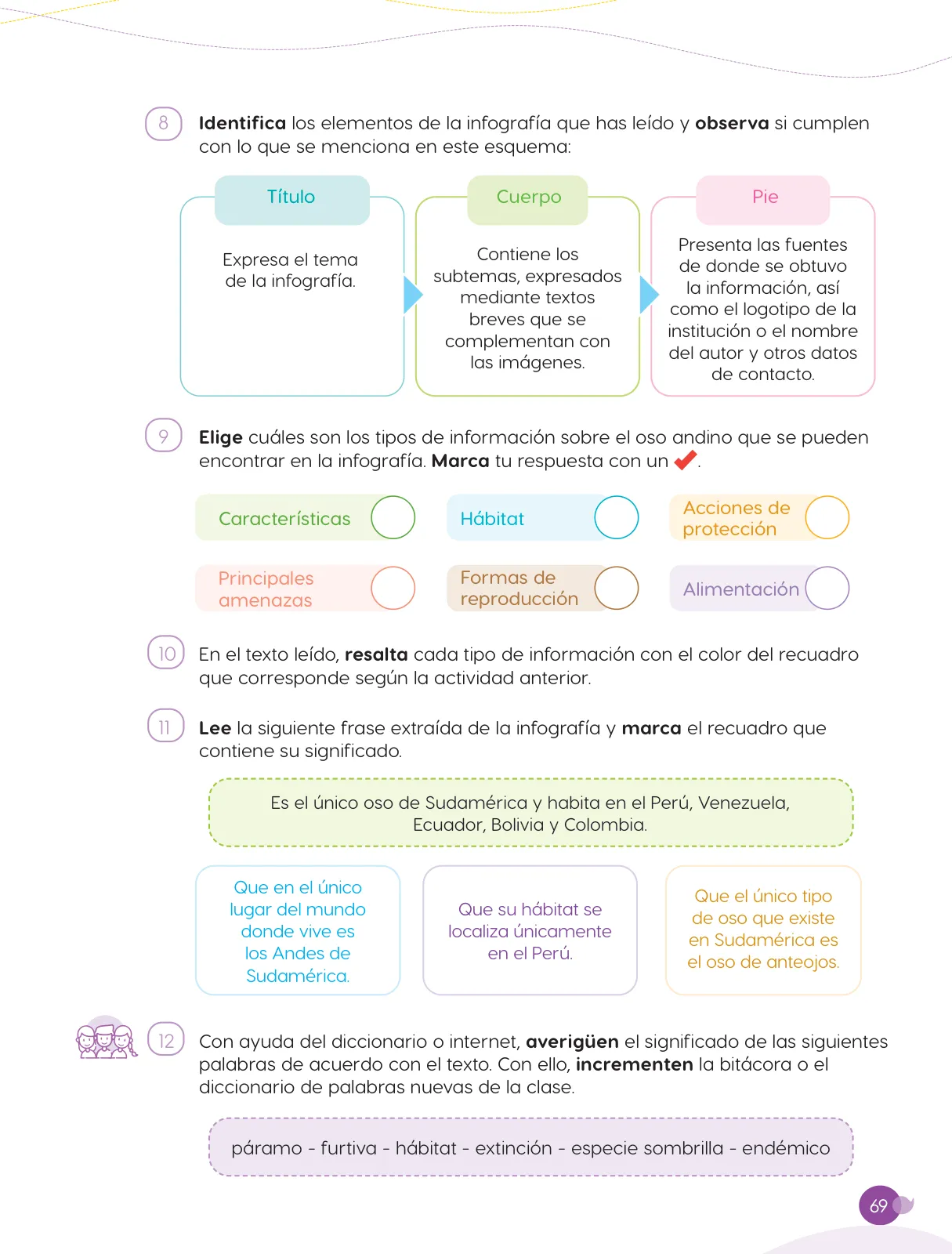 Miniatura página 71 de Cuadernillo de Comunicación 5. Quinto grado de Primaria · 2024