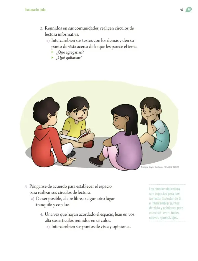Página 50 de Proyectos de Aula. Libro de Educación Primaria Grado 6° Ciclo Escolar 2025 - 2026