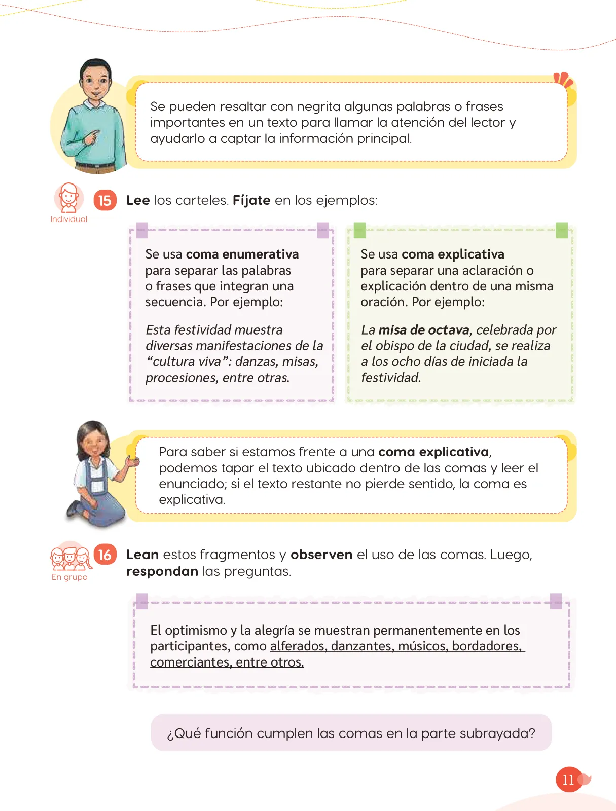 Miniatura página 13 de Cuadernillo de Comunicación 4. Cuarto grado de Primaria · 2024