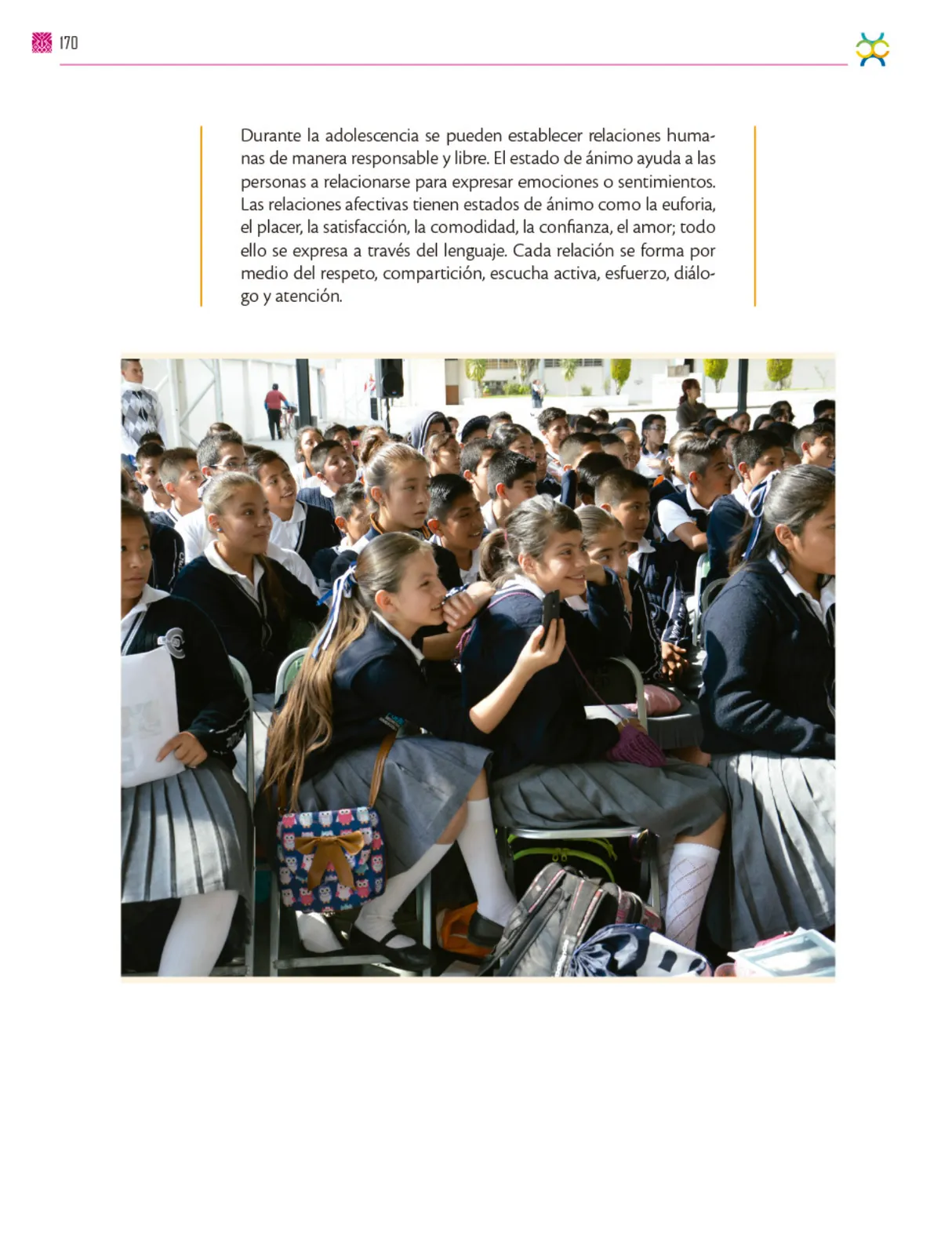 Miniatura página 171 de Colección Ximhai. De lo humano y lo comunitario.   Libro de Educación Secundaria Grado 1°  Ciclo Escolar 2025 - 2026