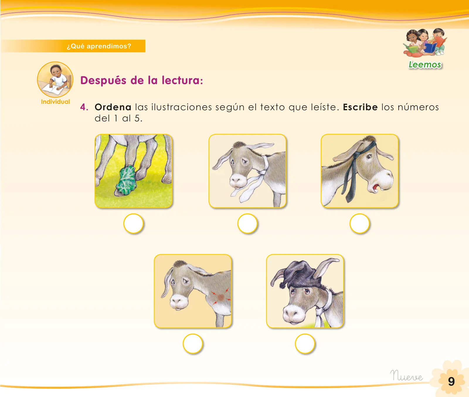 Miniatura página 11 de Comunicación 1 : cuaderno de trabajo para primer grado de Educación Primaria 2019 · 2019