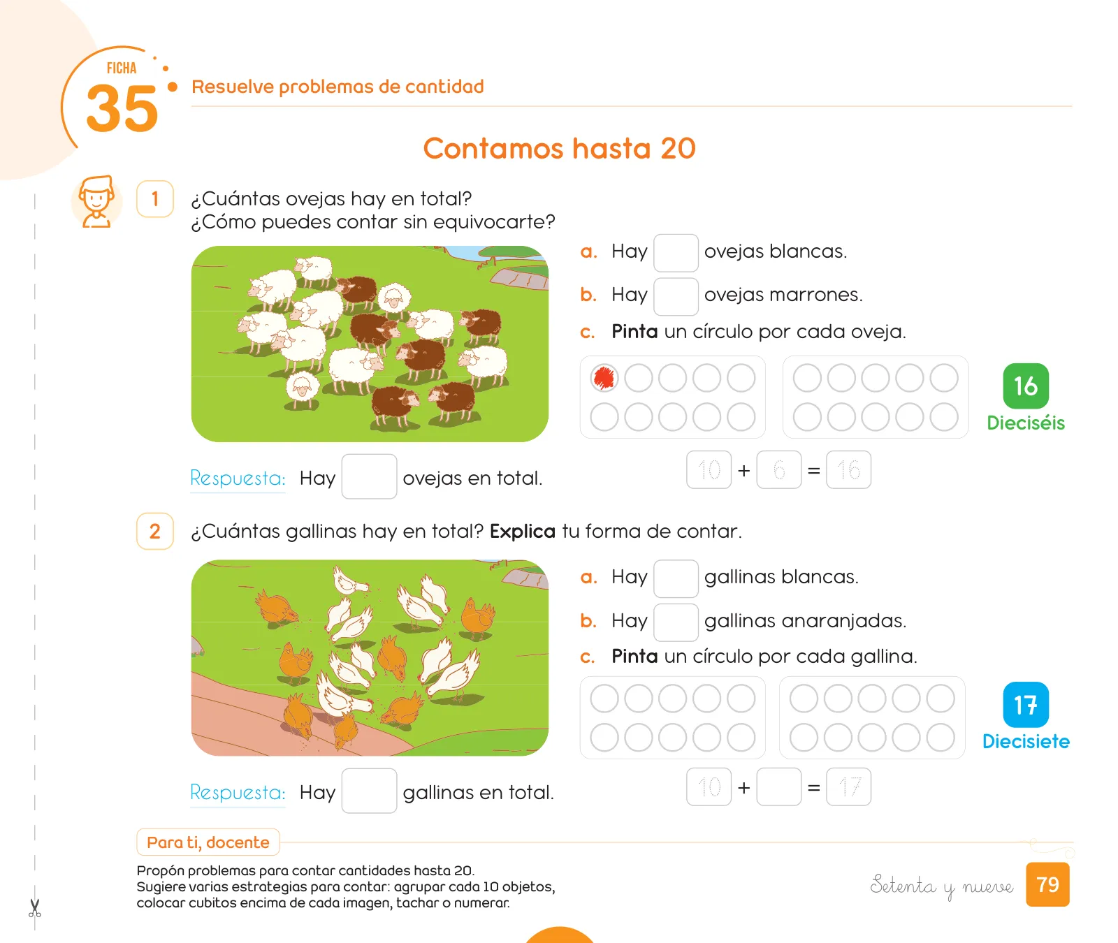 Miniatura página 81 de Cuadernillo de Matemática 1. Primer grado de Primaria · 2024