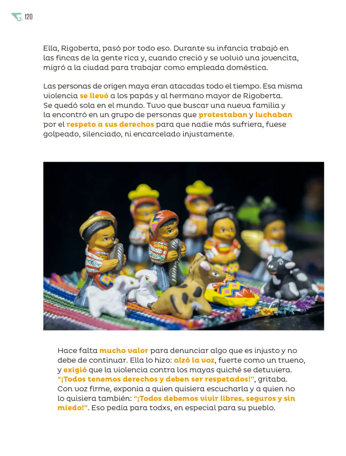 Página 121 de Múltiples lenguajes. Libro de Educación Primaria Grado 6° Ciclo Escolar 2025 - 2026
