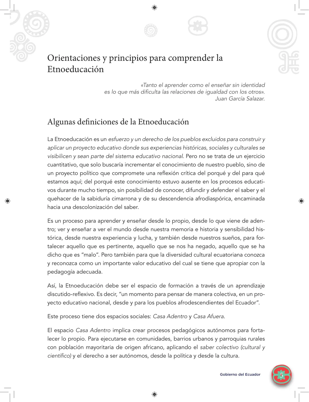 Miniatura página 7 de Etnoeducacion · 6 EGB · 2024