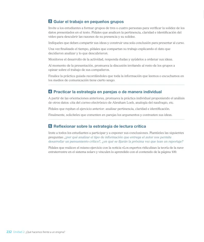 Página 234 de Lengua y Literatura – Octavo Básico | Texto del Estudiante MINEDUC – Descargar PDF · 2024