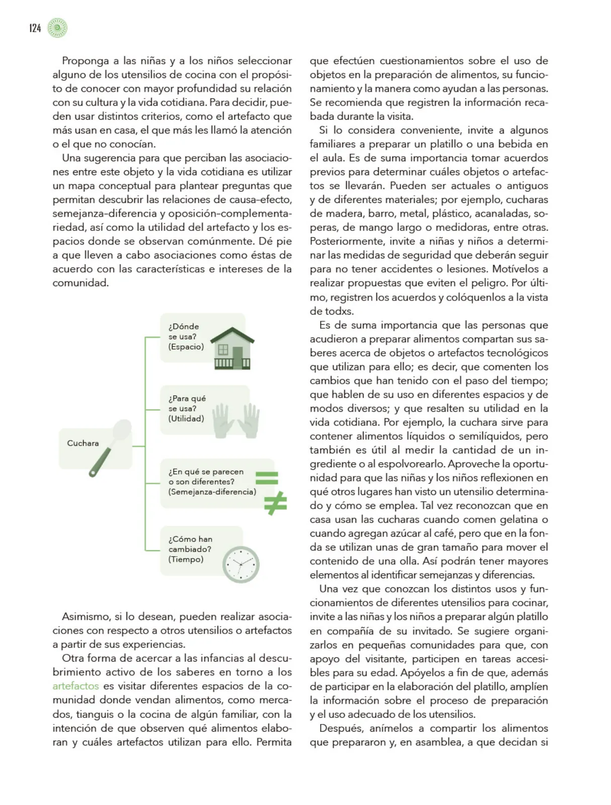 Miniatura página 125 de Modalidades de trabajo para la acción transformadora y el codiseño  Libro de Educación Preescolar Grado 1°, 2°, 3°  Ciclo Escolar 2025 - 2026