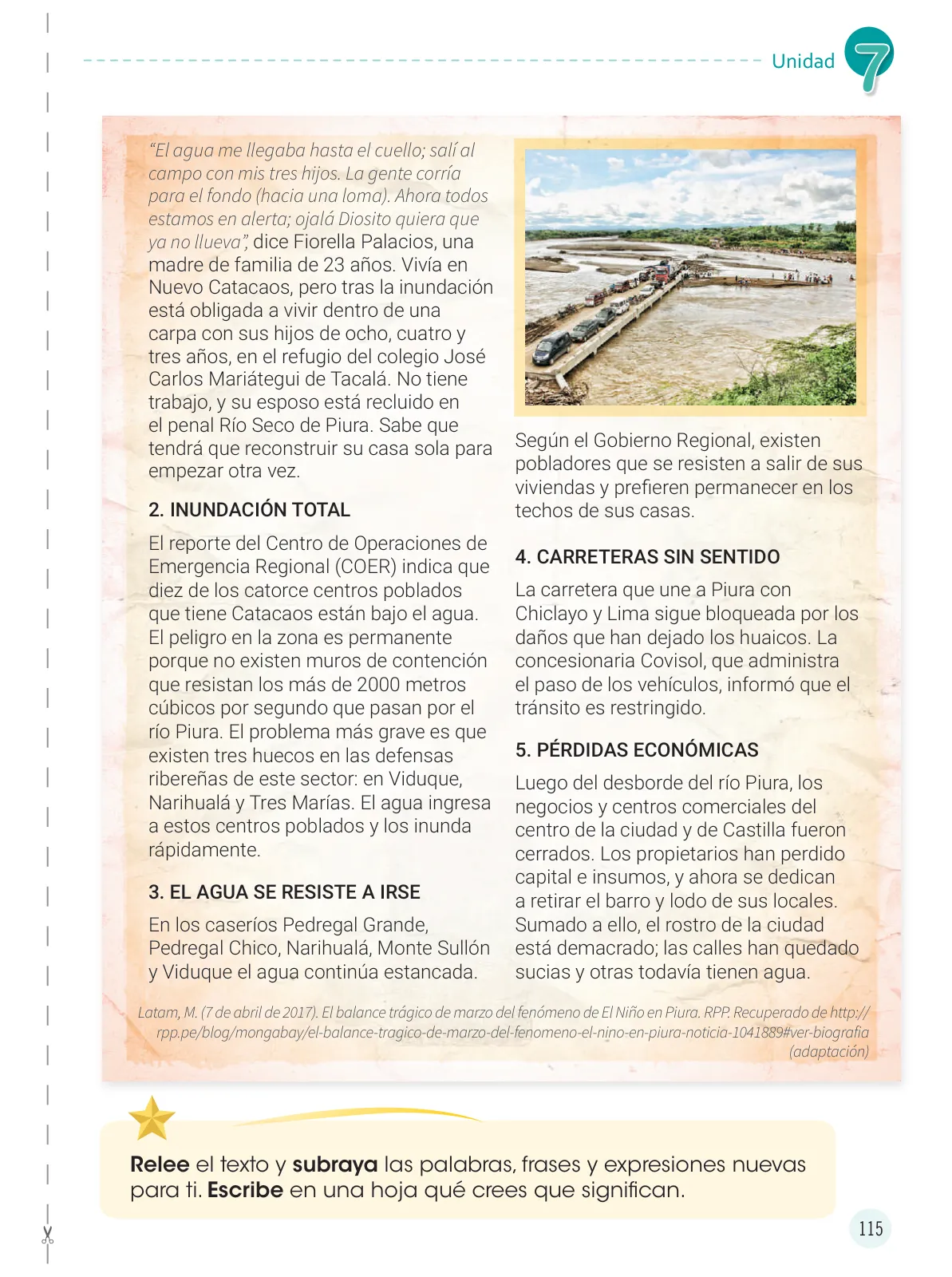 Miniatura página 117 de Comunicación 4 : cuaderno de trabajo para cuarto grado de Educación Primaria 2019 · 2019