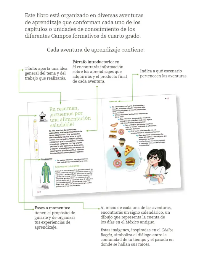 Página 6 de Proyectos de Aula. Libro de Educación Primaria Grado 4° Ciclo Escolar 2025 - 2026
