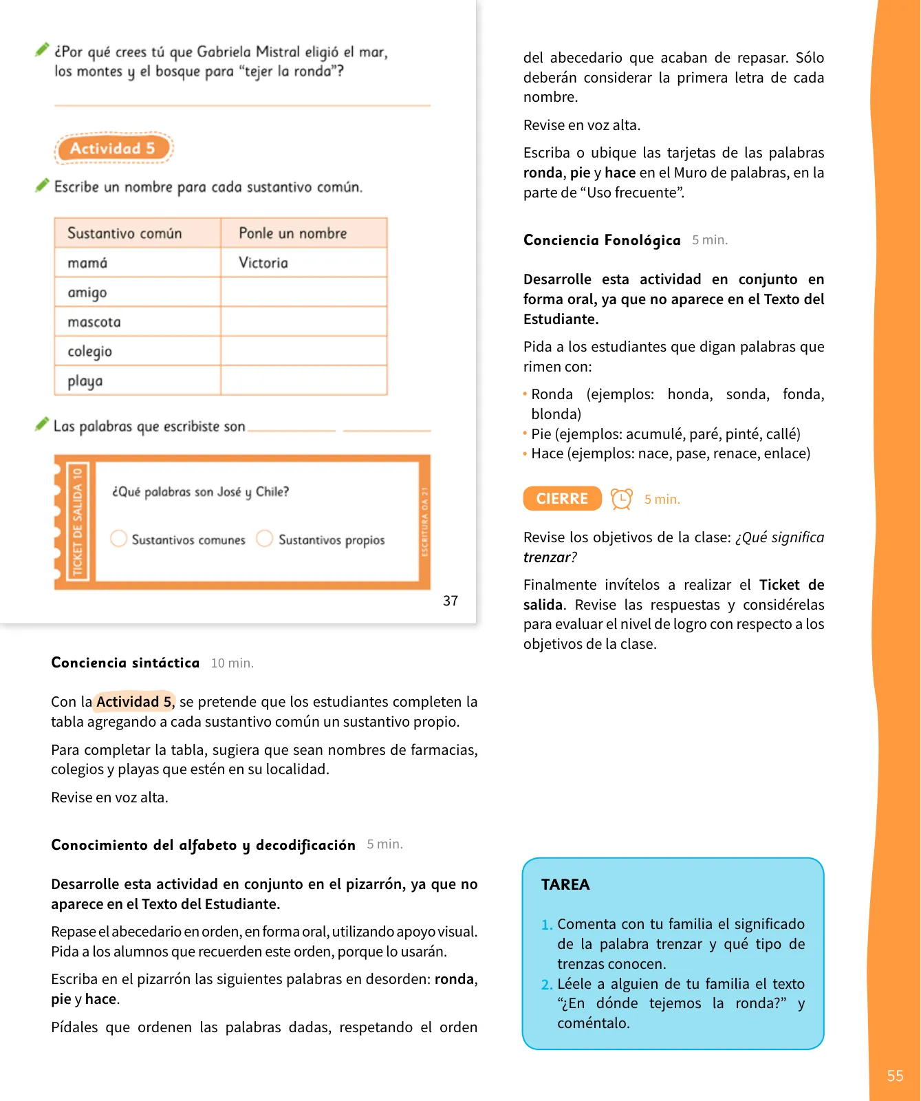 Página 56 de Lenguaje y Comunicación – Segundo Básico – Texto del Estudiante MINEDUC – Descargar PDF · 2024