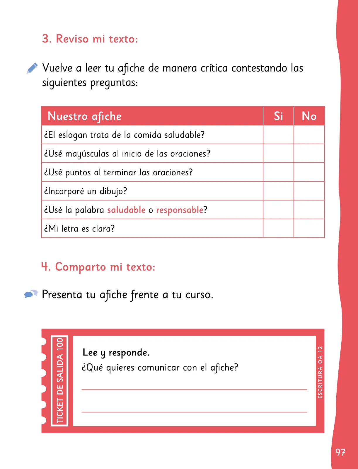 Página 99 de Lenguaje y Comunicación – Segundo Básico – Texto del Estudiante MINEDUC – Descargar PDF · 2024
