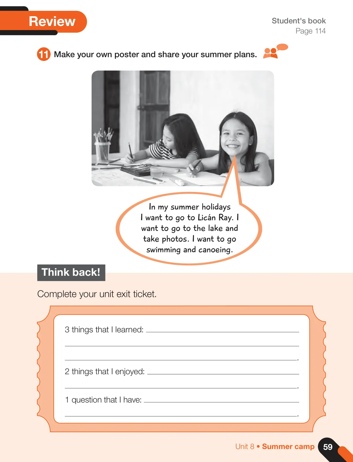 Página 61 de Inglés – Cuarto Básico | Texto del Estudiante MINEDUC – Descargar PDF · 2024