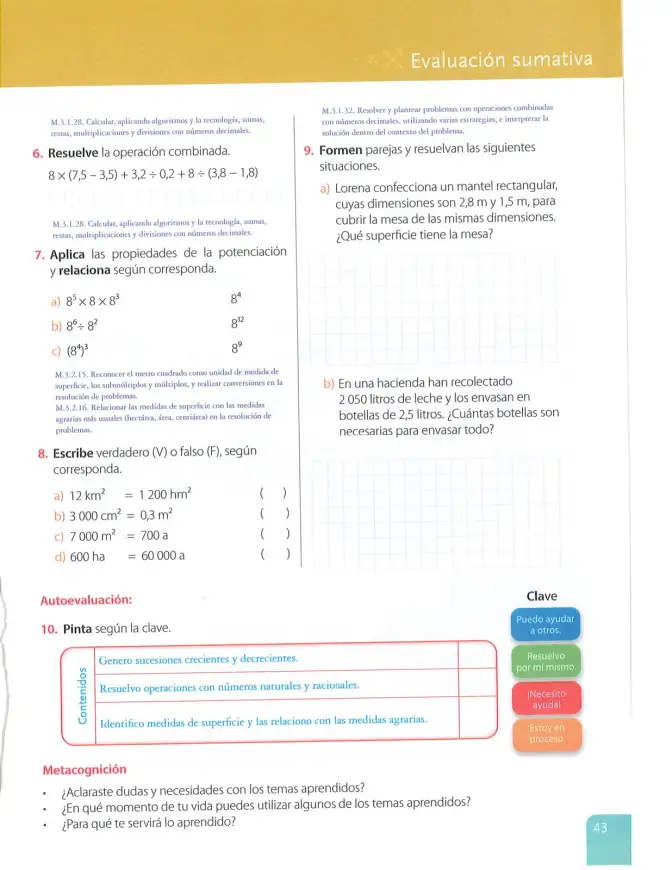 Página 44 de Matematica 7° · 2025