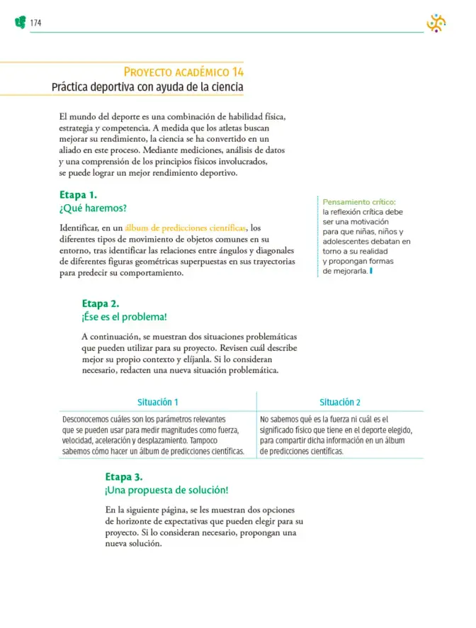 Página 175 de Colección Sk´asolil. Nuestro libro de Proyectos. Tomo I. Libro de Educación Telesecundaria Grado 2° Ciclo Escolar 2025 - 2026