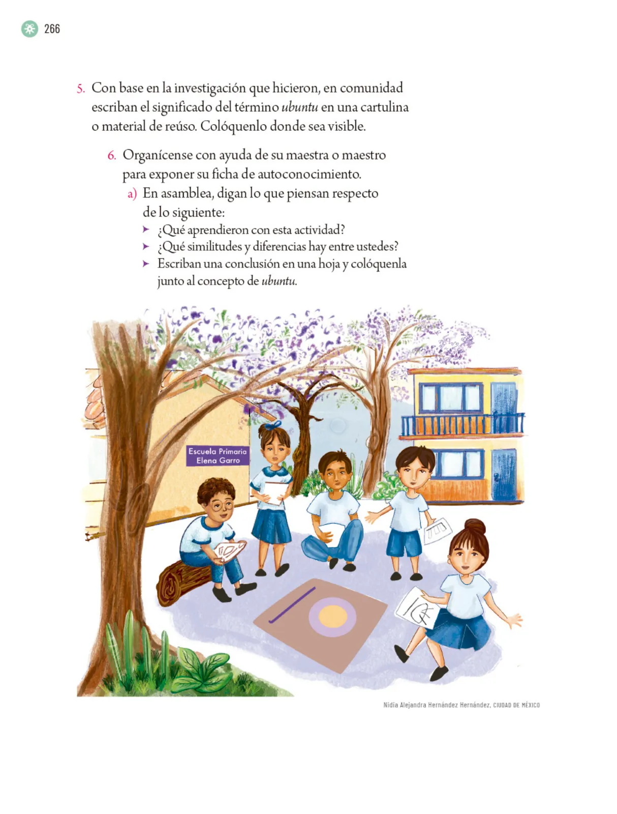 Página 269 de Proyectos Escolares. Libro de Educación Primaria Grado 5° Ciclo Escolar 2025 - 2026