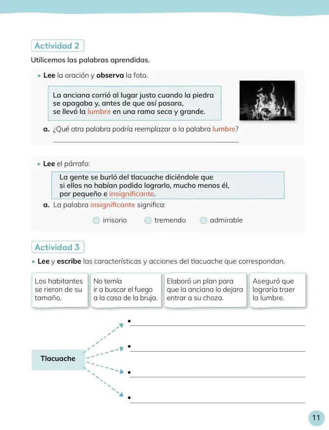 Página 12 de Lenguaje y Comunicación – Cuarto Básico | Texto del Estudiante MINEDUC – Descargar PDF · 2024