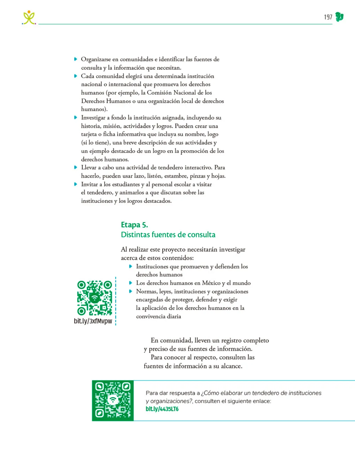 Miniatura página 198 de Colección Sk´asolil. Nuestro libro de Proyectos.  Tomo II.  Libro de Educación Telesecundaria Grado 2°  Ciclo Escolar 2025 - 2026