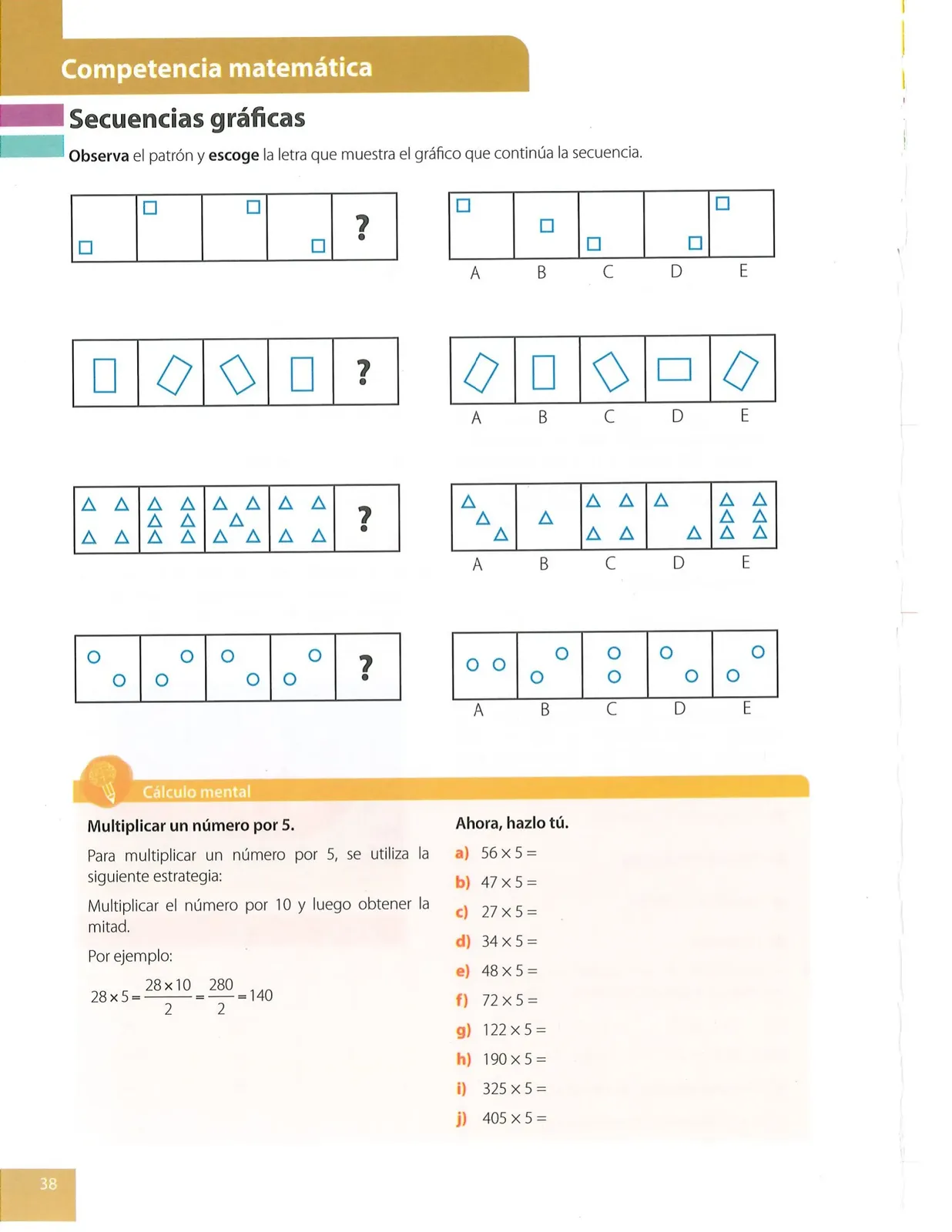 Página 38 de Matematica · 8 EGB · 2025