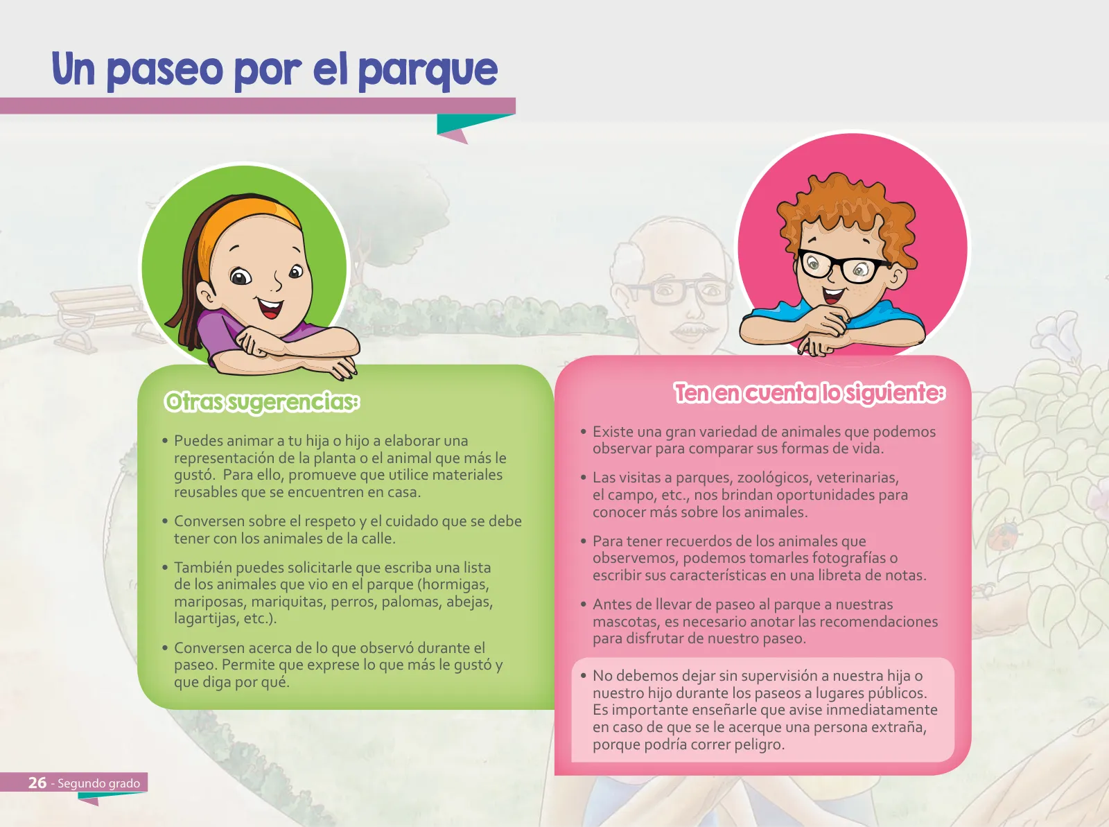 Miniatura página 28 de Aprendemos juntos en familia : guía dirigida a madres y padres. Segundo grado de Educación Primaria · 2019
