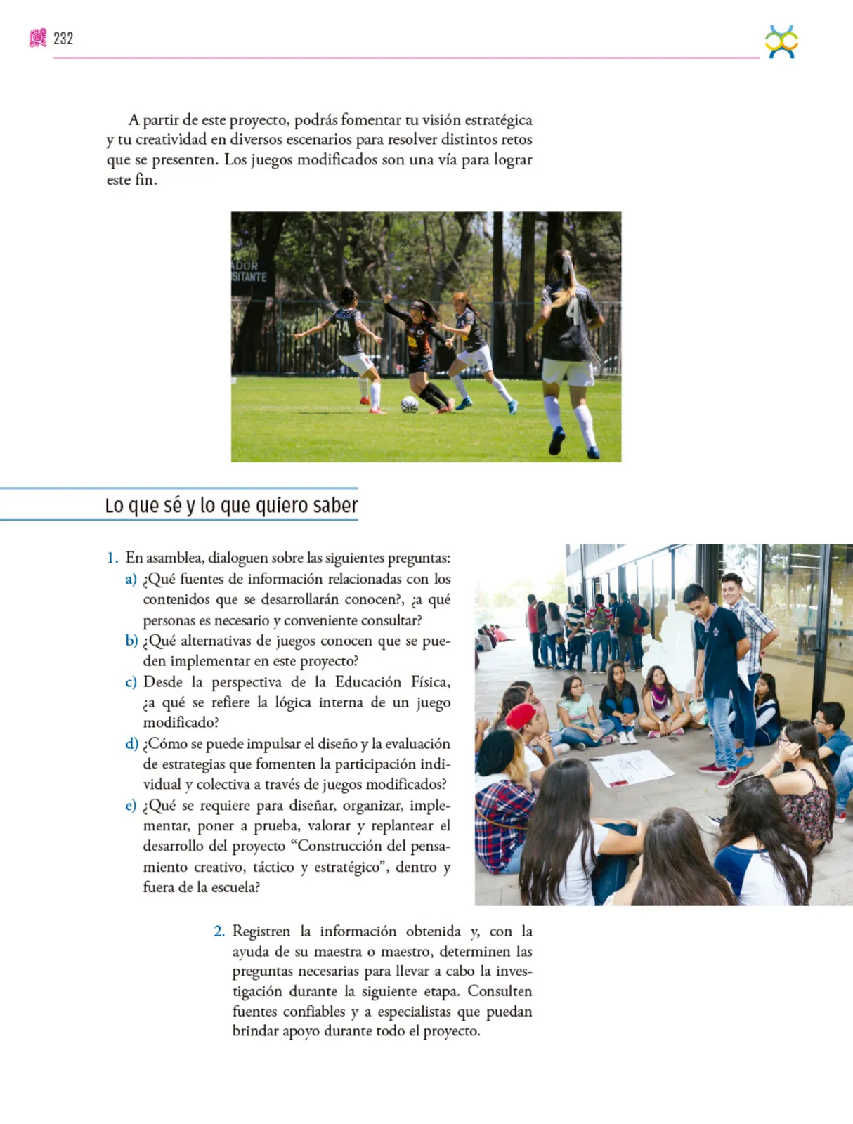 Página 233 de Colección Nanahuatzin. Nuestro libro de proyectos.   Libro de Educación Secundaria Grado 3°  Ciclo Escolar 2025 - 2026