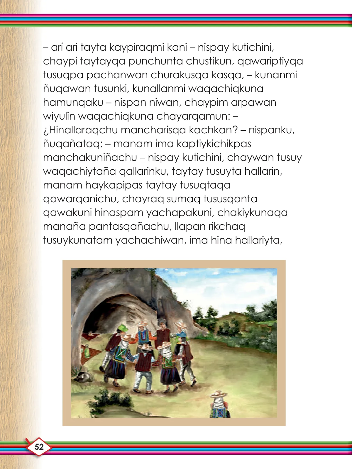 Miniatura página 54 de Willakuykuna maytu - Chanka Literatura 1 - 1° Secundaria - Quechua chanka · 2023