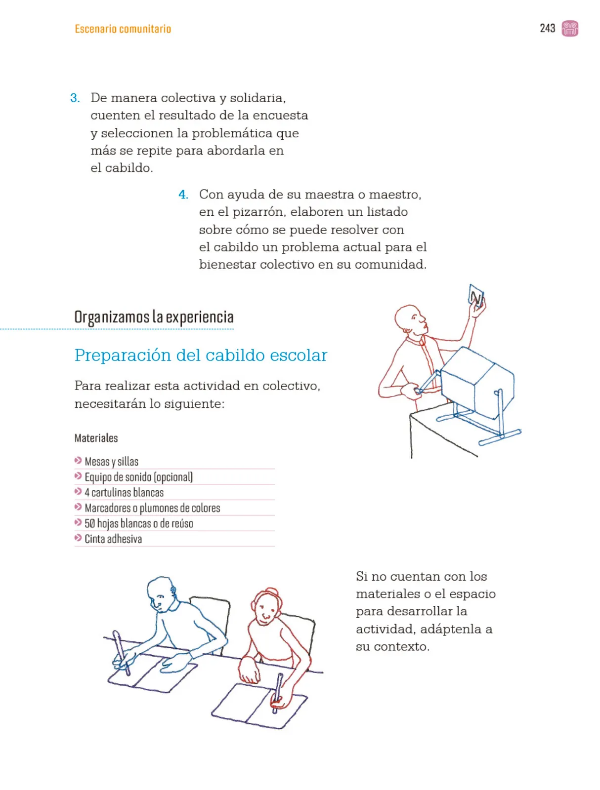 Miniatura página 246 de Proyectos Comunitarios.   Libro de Educación Primaria Grado 4°  Ciclo Escolar 2025 - 2026