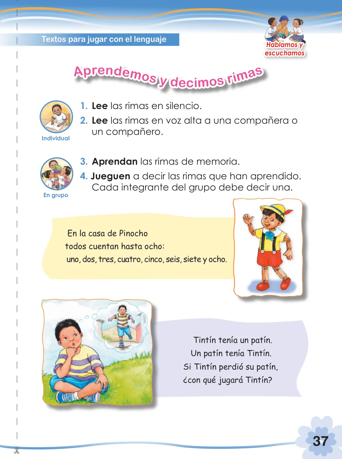 Página 39 de Comunicación 2 : cuaderno de trabajo para segundo grado de Educación Primaria 2019 · 2019
