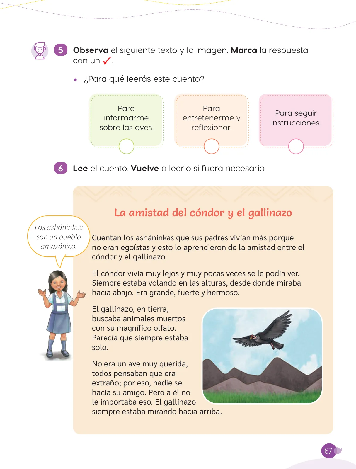Página 69 de Cuadernillo de Comunicación 3, tercer grado de Primaria · 2023