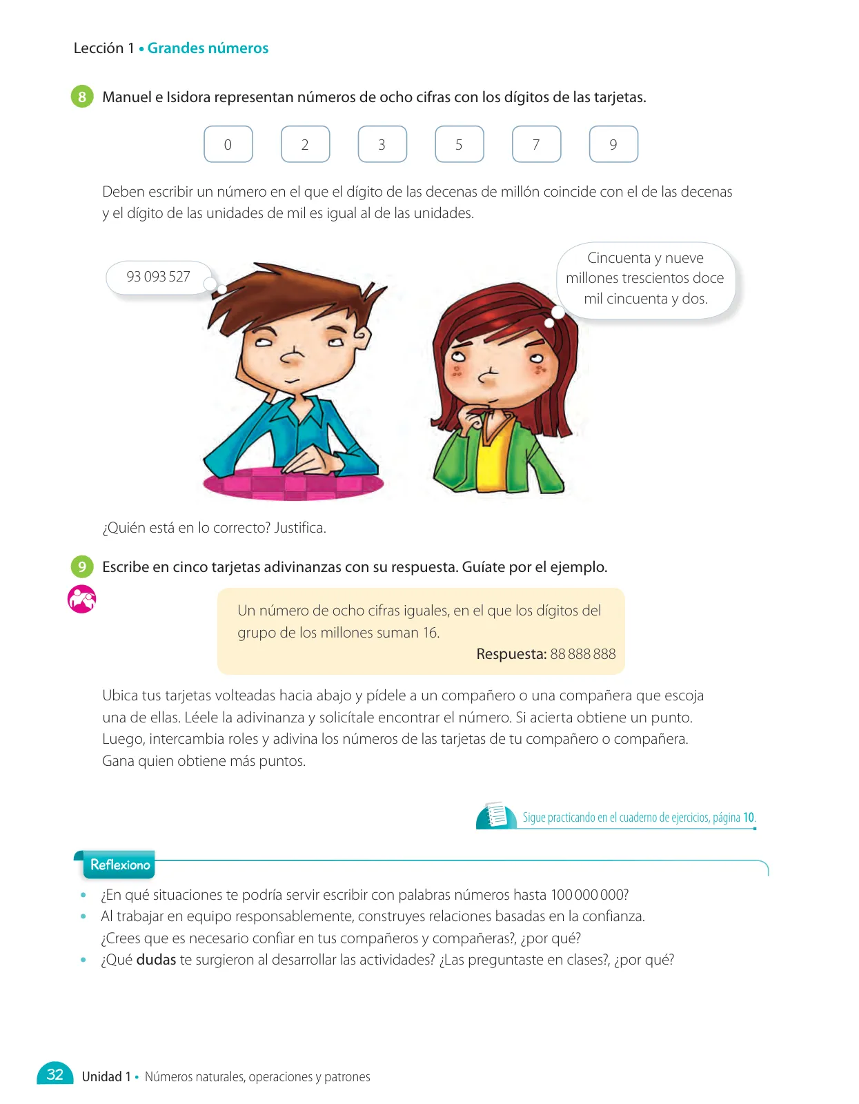 Miniatura página 98 de Matemática – Quinto Básico | Texto del Estudiante MINEDUC – Descargar PDF · 2024