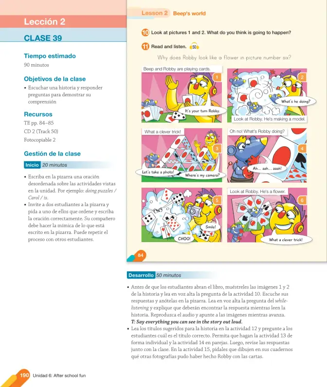 Página 54 de Inglés – Tercero Básico | Texto del Estudiante MINEDUC – Descargar PDF · 2024
